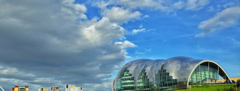 Flying Free on Gateshead Quay