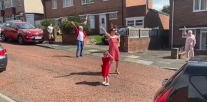 Dancing in the street
