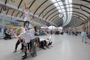 Dino Jaws Flash Mob