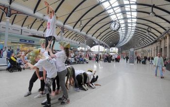 Dino Jaws Flash Mob