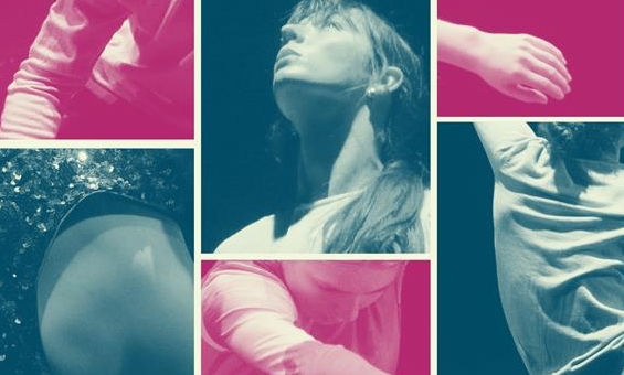 A graphic showing various body parts of dancers in motion