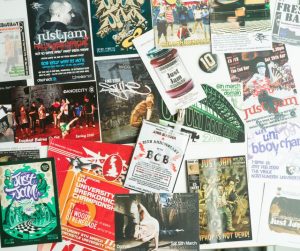 Breaking flyers donated to the Dance City archive by Conor O'Kane